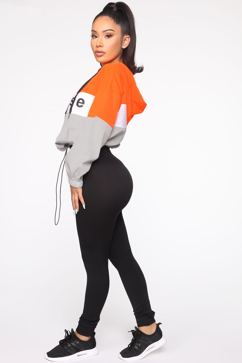 Gradient Orange Windbreaker – Eco Fashion Labels