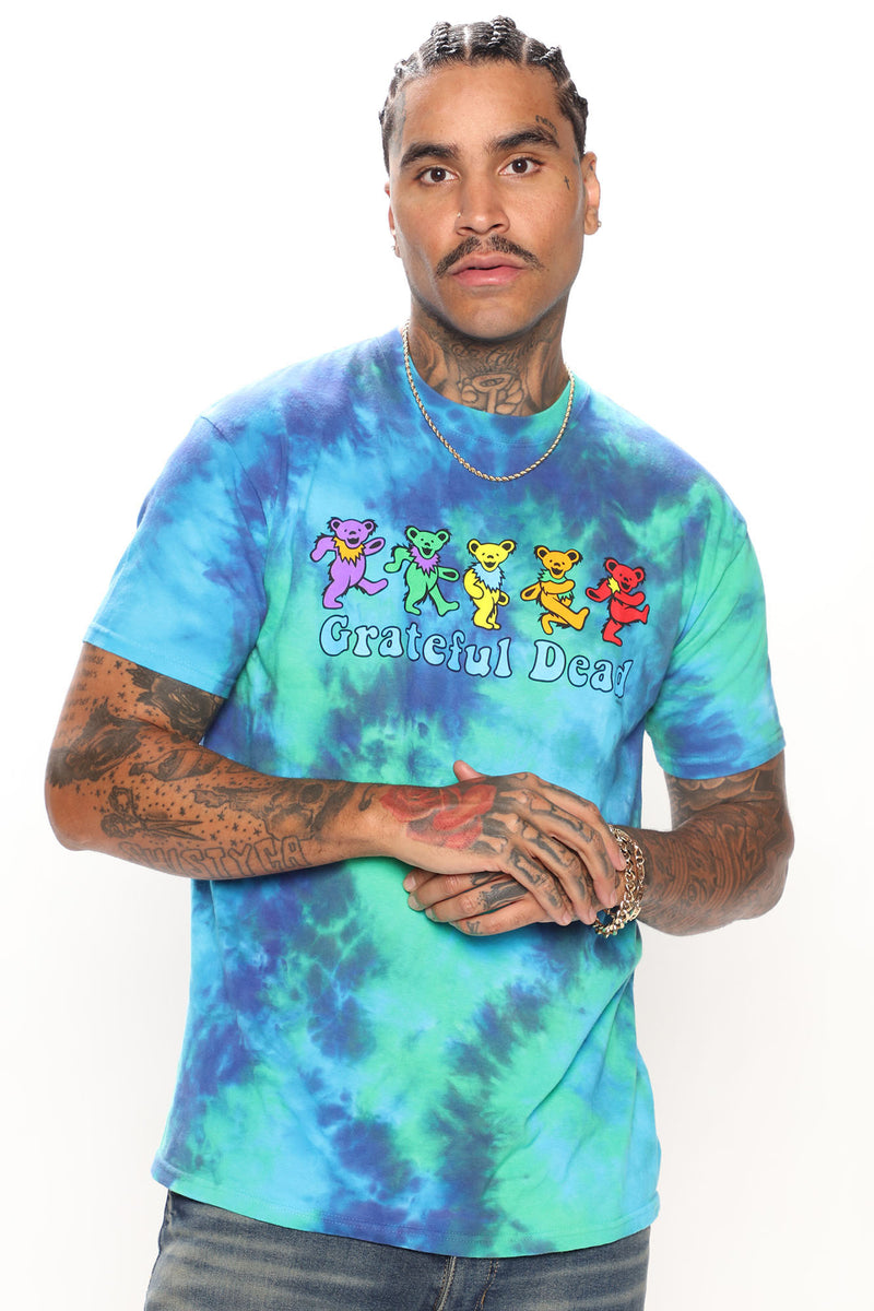 Grateful Dead Tie-Dye T-Shirt - Multi Color, Fashion Nova, Screens Tops  and Bottoms