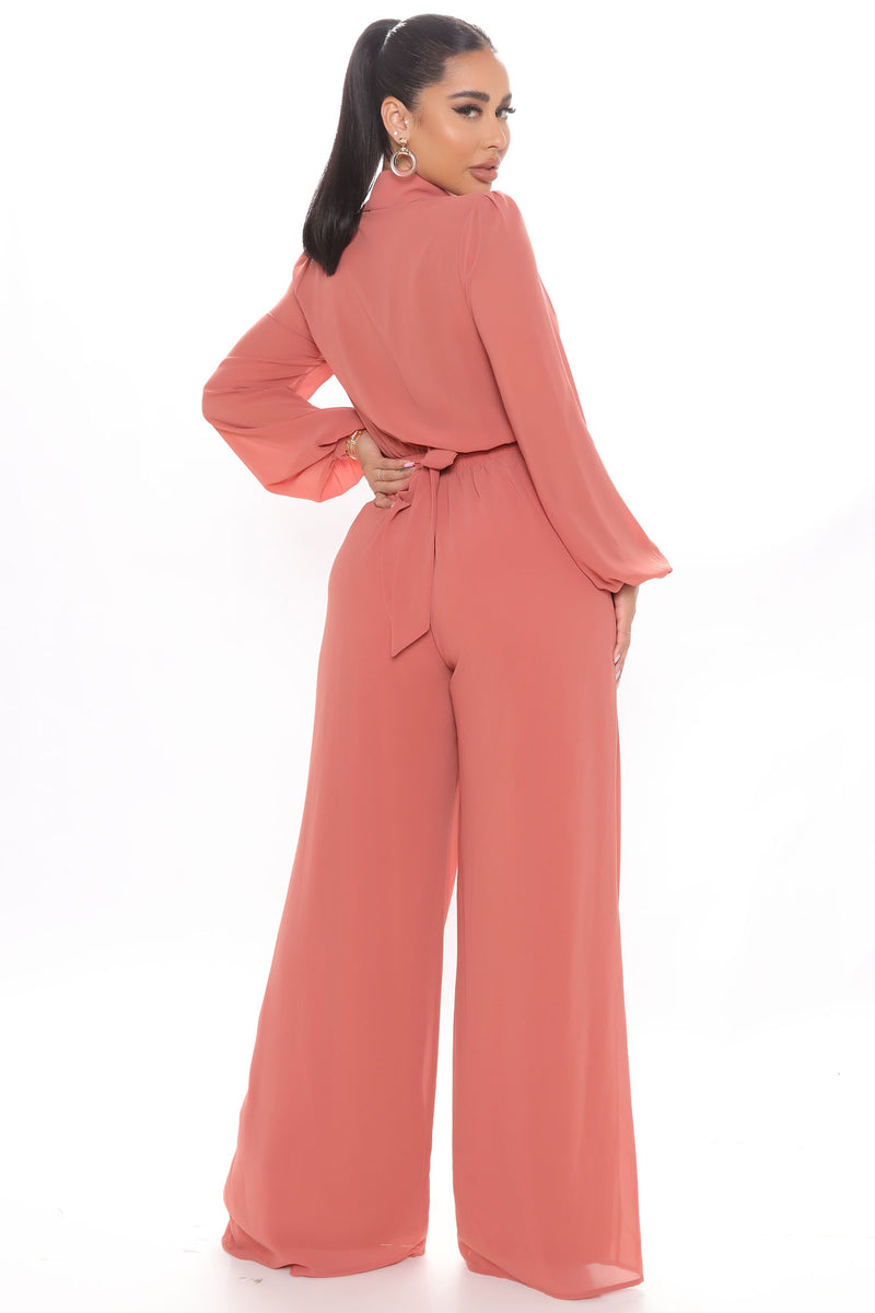 Take Me To Another Place Jumpsuit - Magenta, Fashion Nova, Jumpsuits