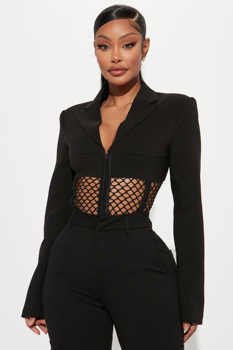 Don't Be So Square Bodysuit - Black - - #summerfashion Source by