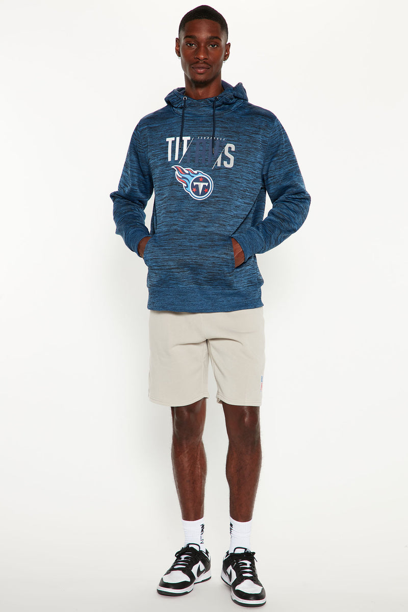 Nike Men's Club (NFL Tennessee Titans) Pullover Hoodie in Blue, Size: Medium | 01UX03WE8F-BJM