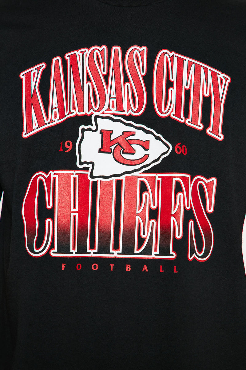 NFL Kansas City Chiefs Jersey Top - Black, Fashion Nova, Screens Tops and  Bottoms