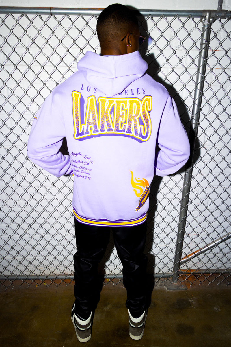 Lakers Hood Star Pants - Black/Purple, Fashion Nova, Mens Pants