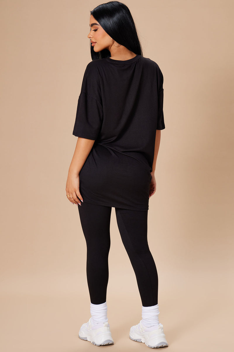 Women's Riley Reflective Legging Set in Silver/Black Size Large by Fashion Nova