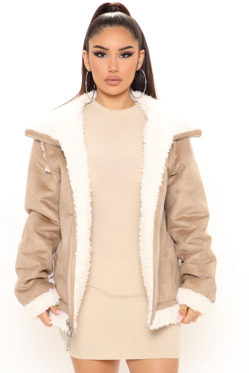 Hard To Admit Reversible Jacket - Ivory | Fashion Nova, Jackets