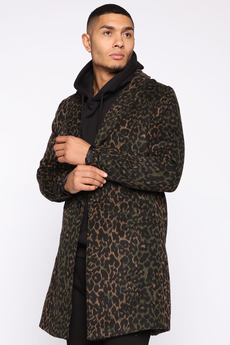 Leopard Car Coat  Car coat, Korean fashion casual, Fashion