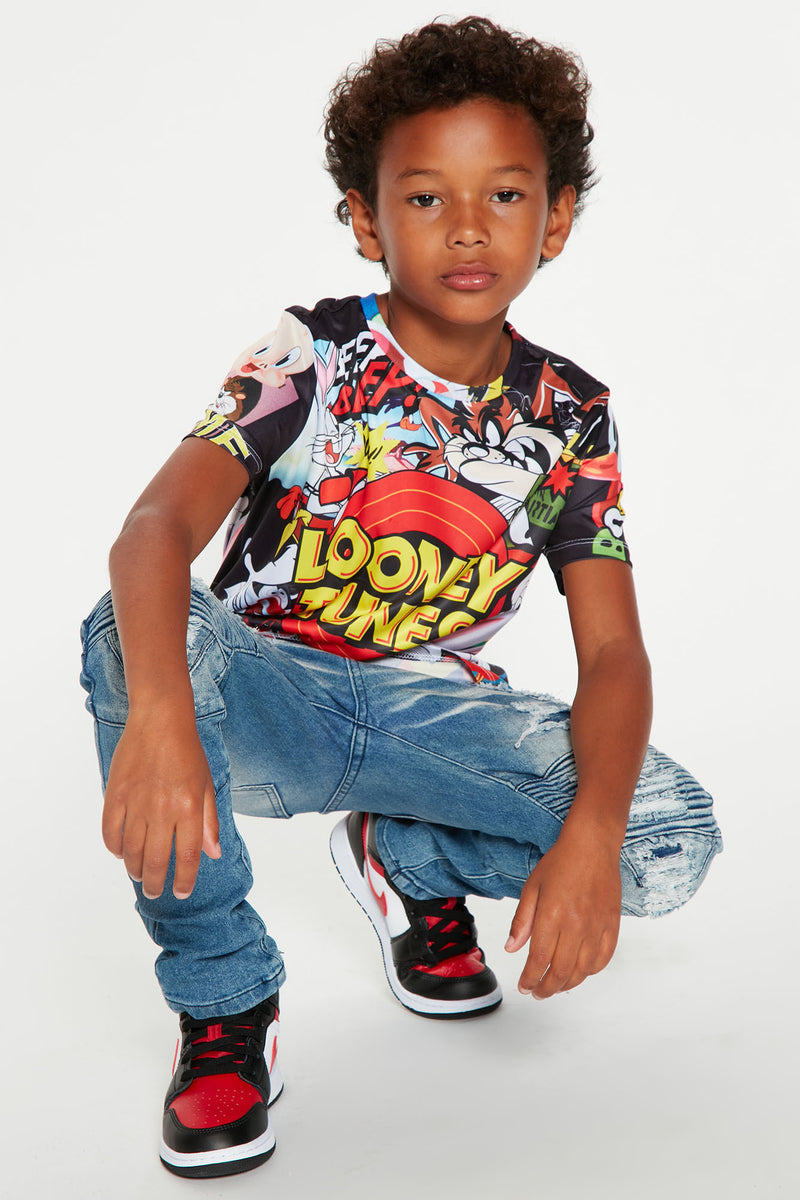 Fashion Tops Kids | Nova, - | Fashion Red/combo Tee Nova Tunes Looney Mini & T-Shirts
