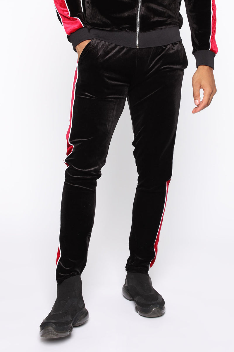 Eddie Velour Track Pant Fashion Nova, Mens Pants