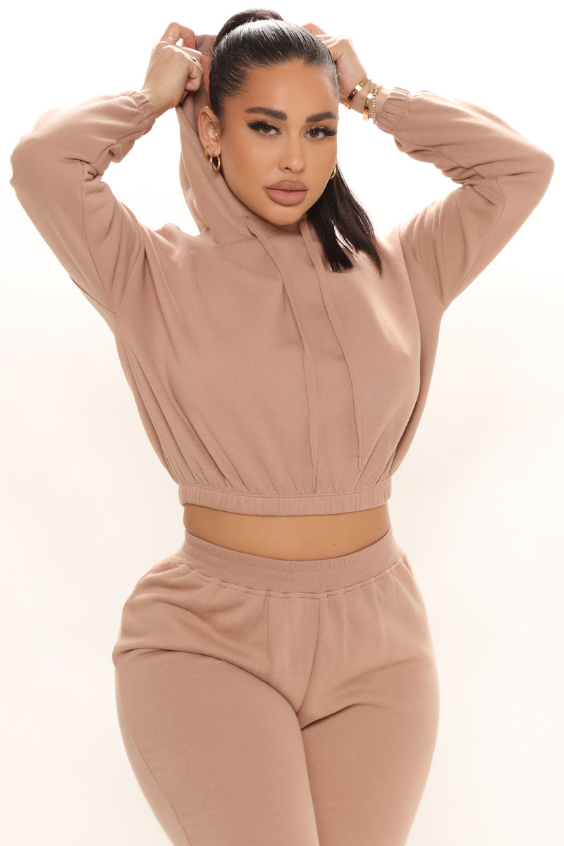Get Ready Jogger Set - Taupe