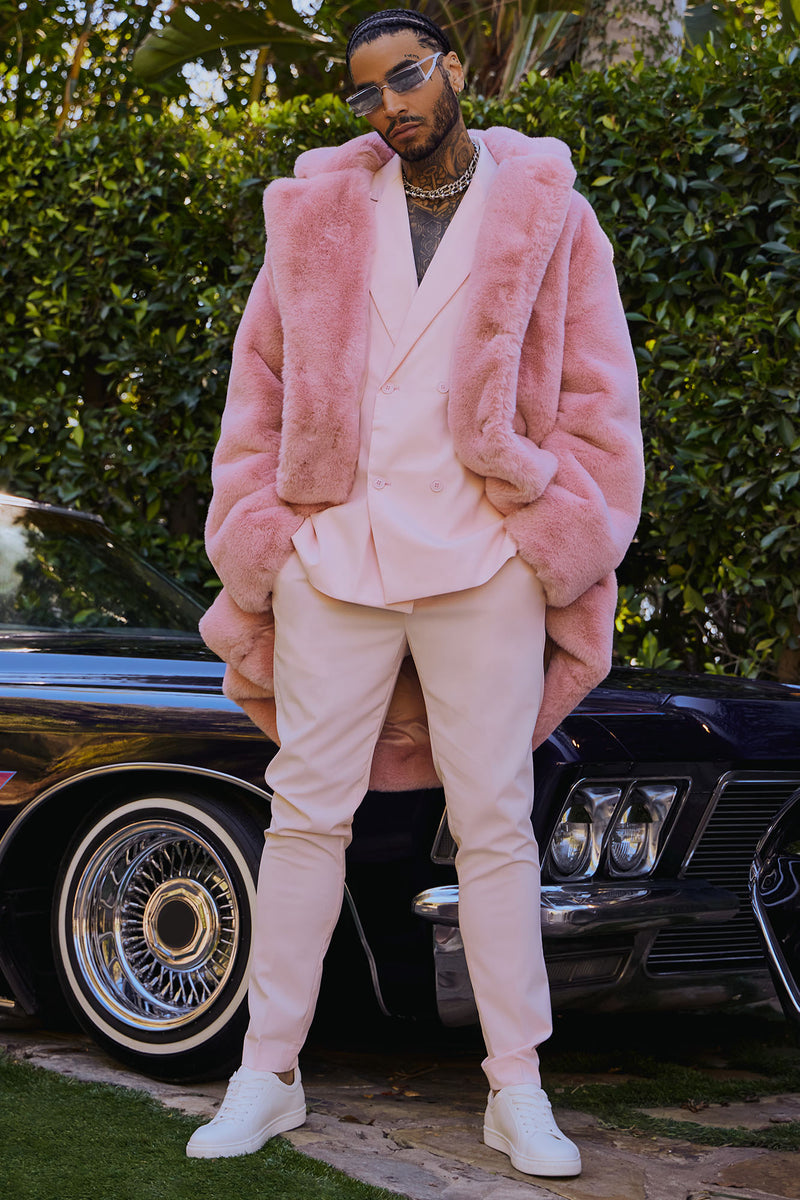 Pink Fur Coat. 100% Real Fur Coats and Accessories.