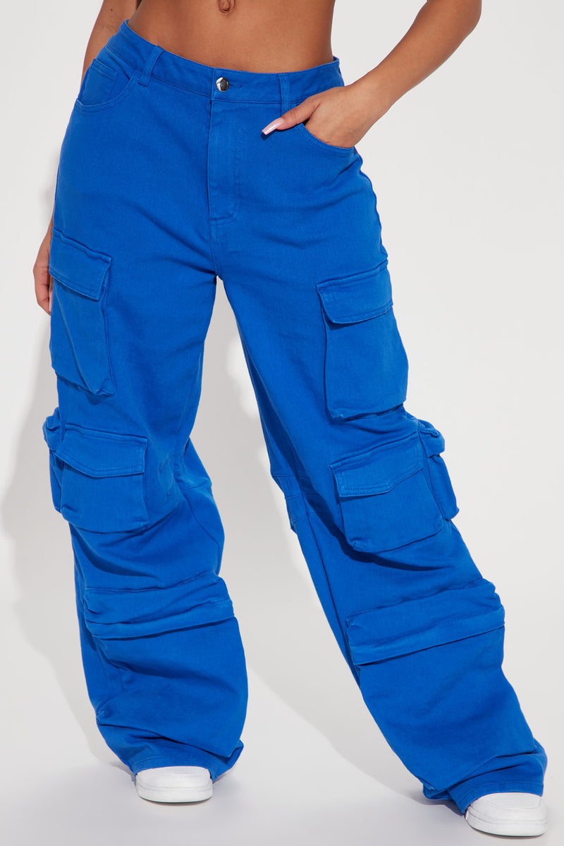 Tokyo Nights High Rise | Cargo Fashion Blue Nova, Fashion | - Nova Jeans Jean