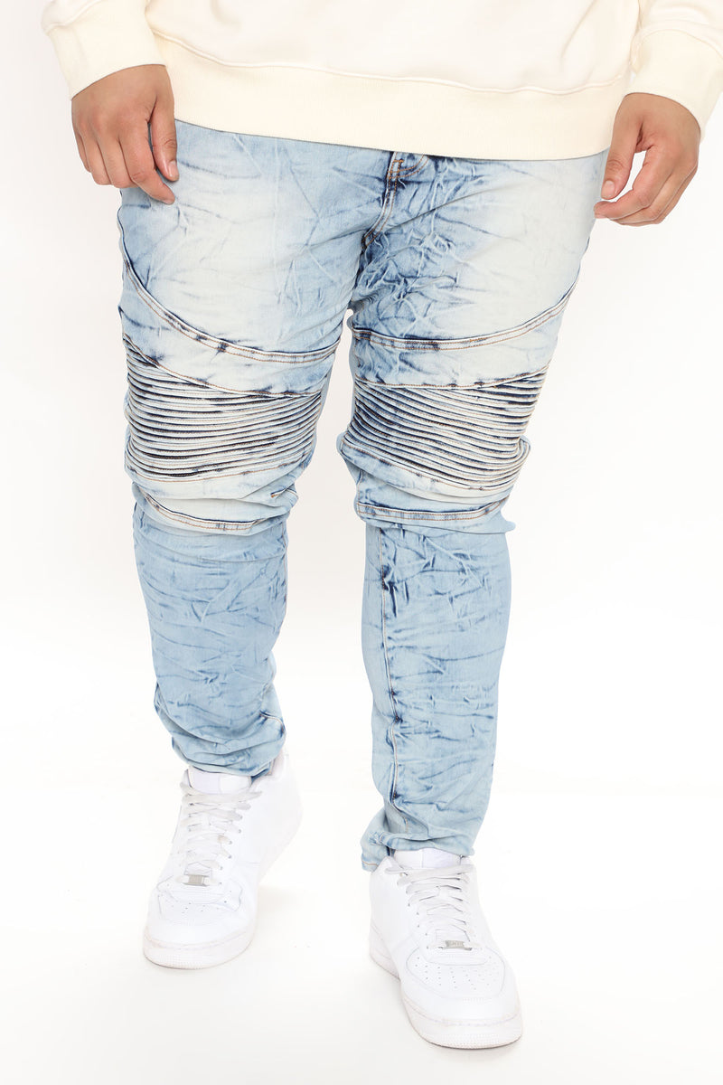 Biker jeans cheap fashion nova