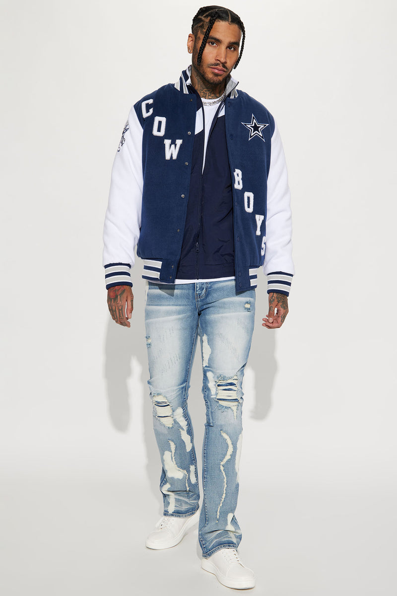 Dallas Cowboys Sweatshirt Men's Varsity Jacket Outwear Bomber Jackets Fans'  Gift