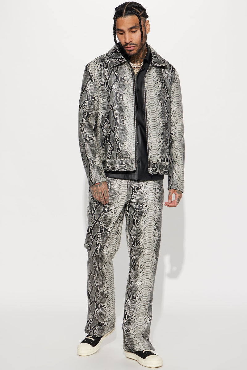 Can't Touch This Snake Print Pants