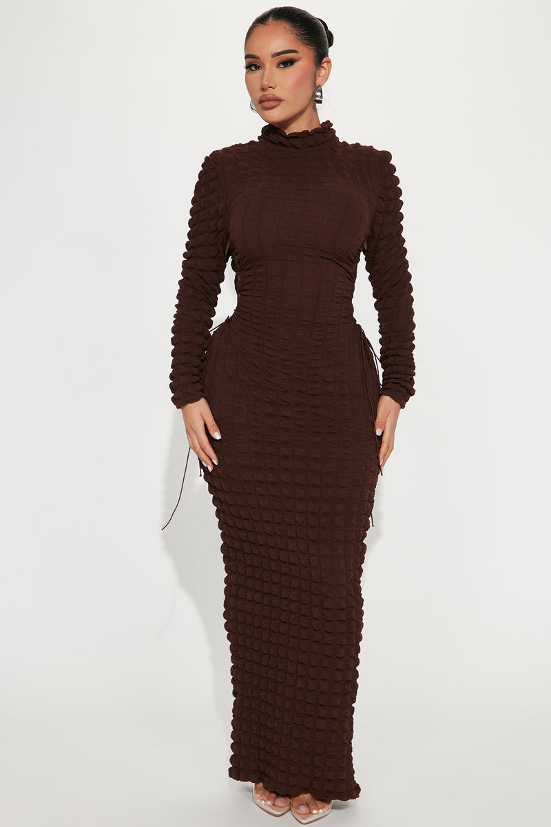 Fashion Nova, Dresses, Brown Plaid Jumper Plus Size 3x Overhaul Dress