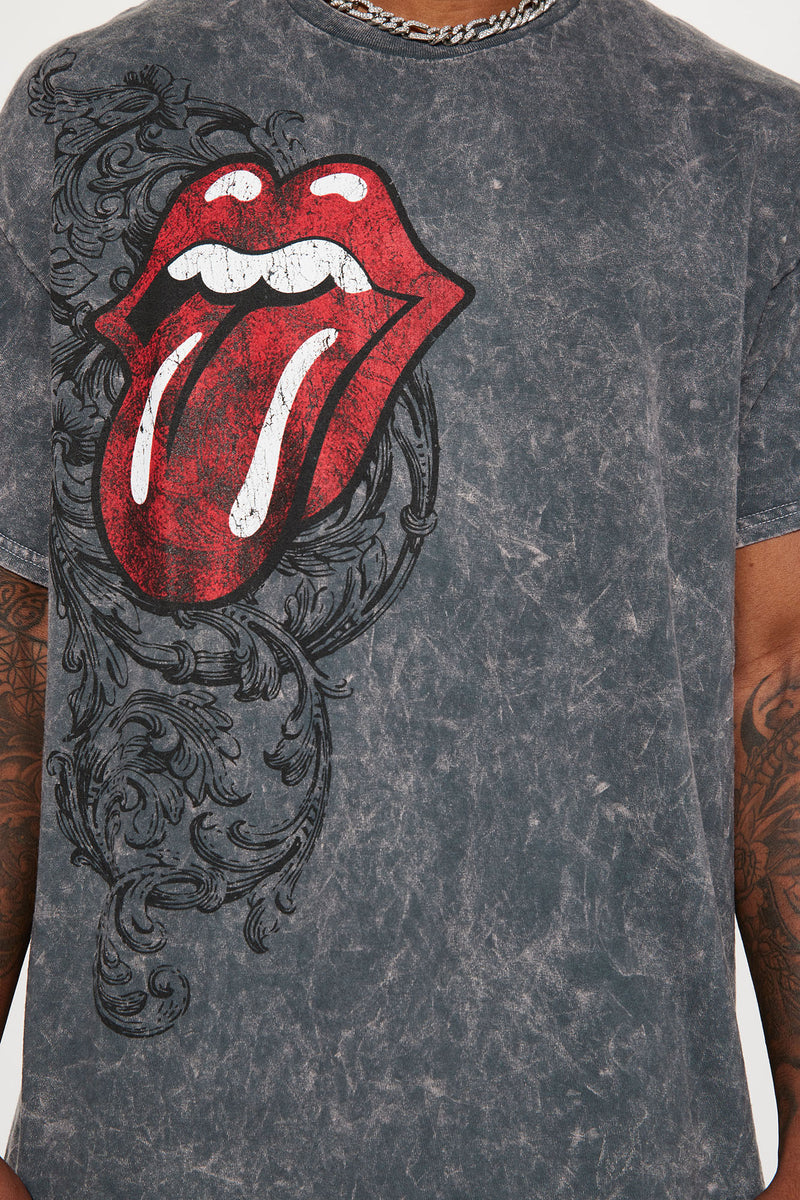 Tops, Acid Wash Rolling Stones Tshirt