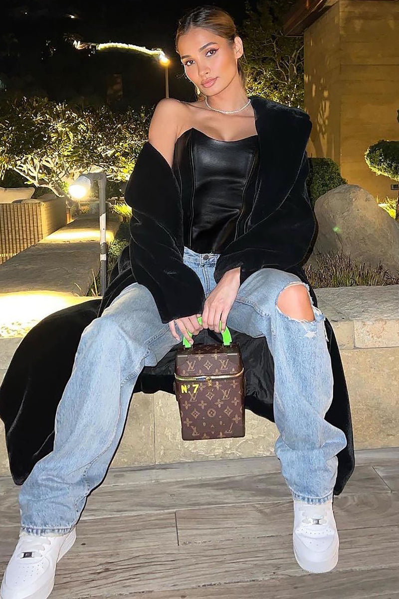 Bellerine Lace Corset Top - Black, Fashion Nova, Shirts & Blouses