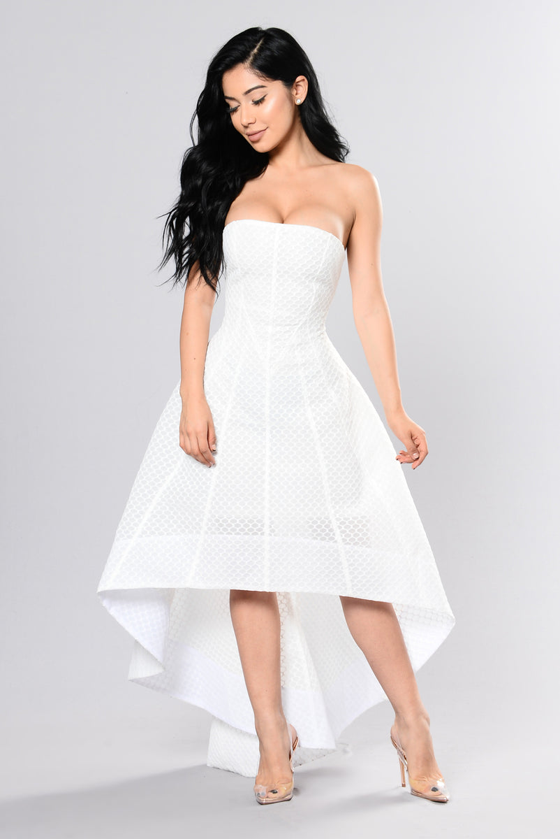 Fashion nova high sales low dress