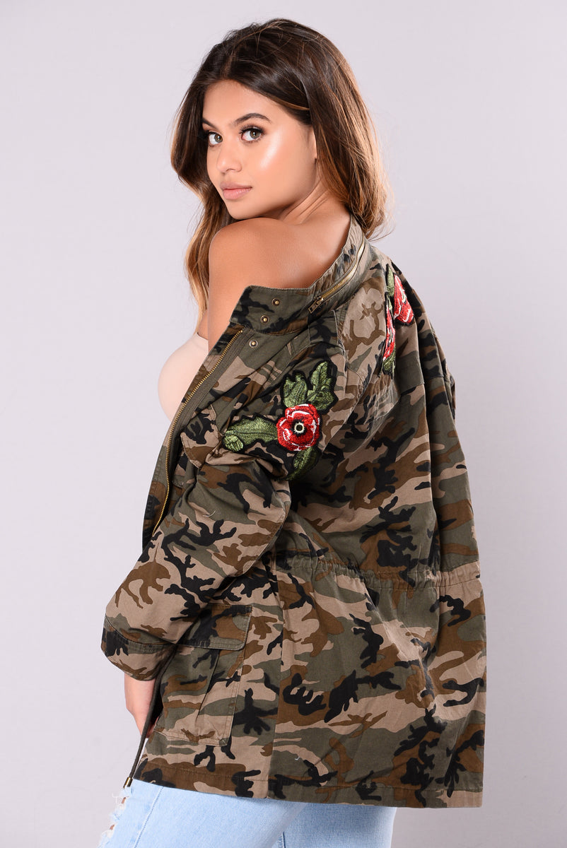 Lightweight Camo Jacket - Fashionable boxy fit jacket for women – The Wild  Sunflower Boutique