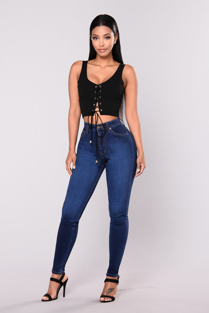 Fashion nova deals jeans high waist