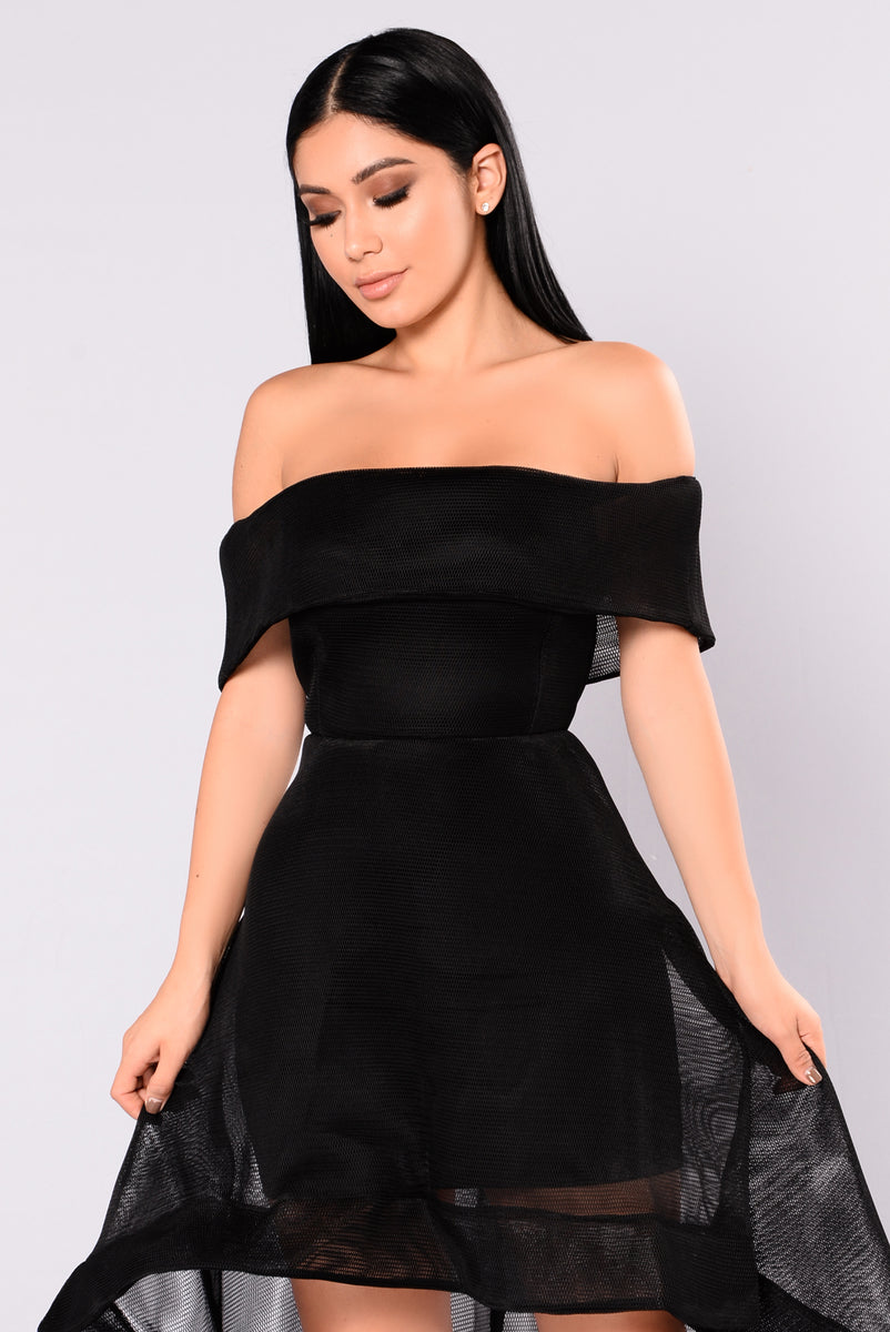 Fashion nova clearance high low dress