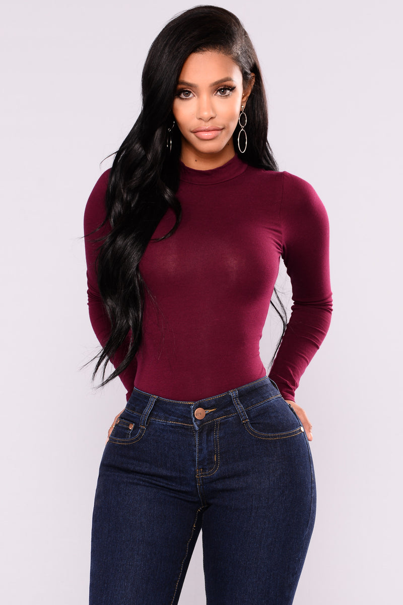 Mel Sleeveless Mock Neck Bodysuit - Black, Fashion Nova, Basic Tops &  Bodysuits