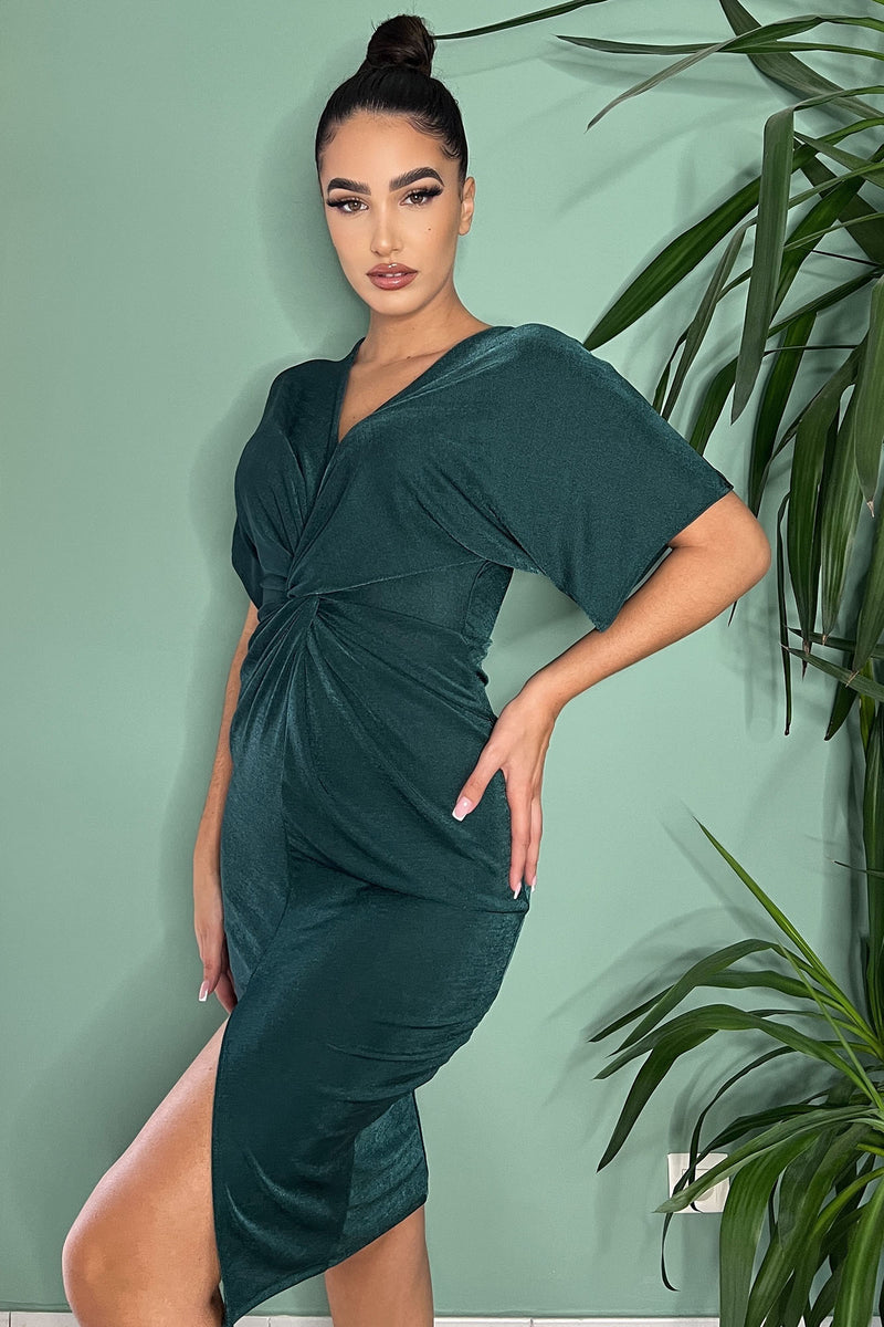 Fashion nova full outlet grown knot dress