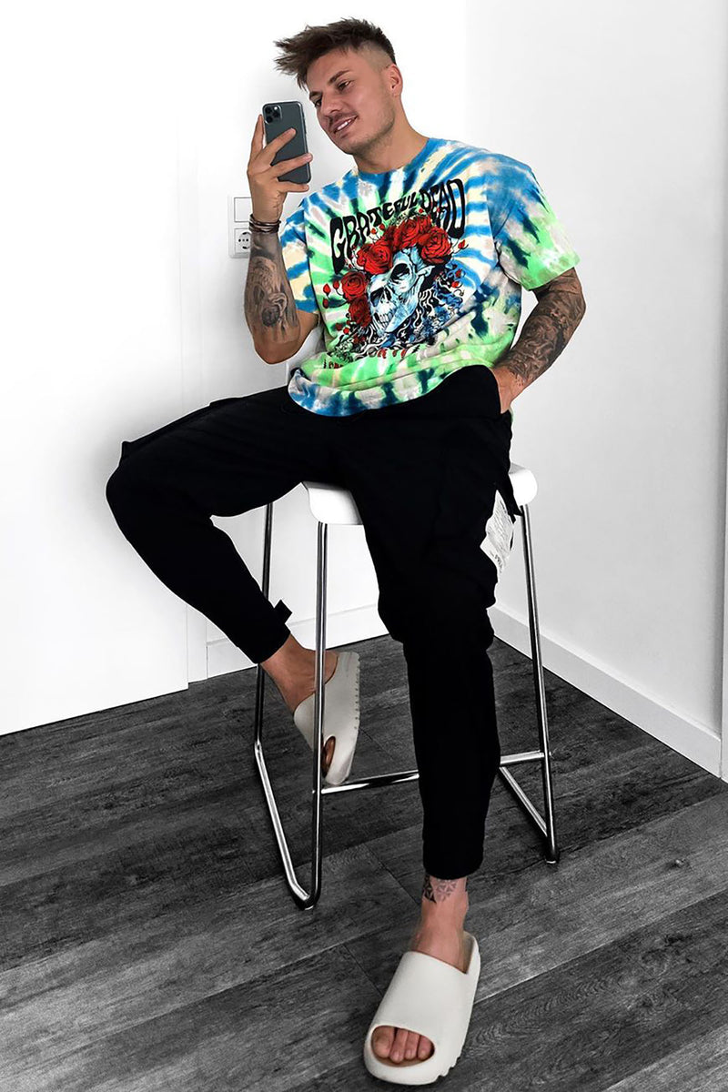 Grateful Dead Tie-Dye T-Shirt - Multi Color, Fashion Nova, Screens Tops  and Bottoms