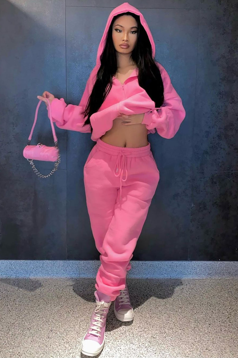 Fashion nova 2025 pink joggers