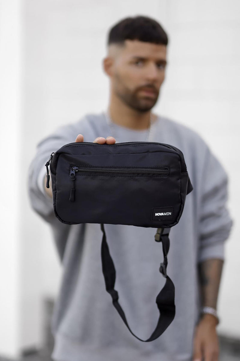 Novamen Waist Bag - Black | Fashion Nova, Mens Accessories