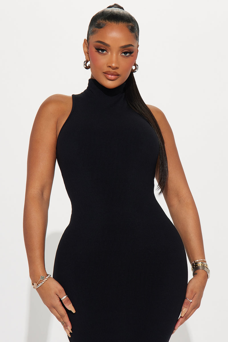 Laila Snatched Maxi Dress - Black | Fashion Nova, Dresses | Fashion Nova