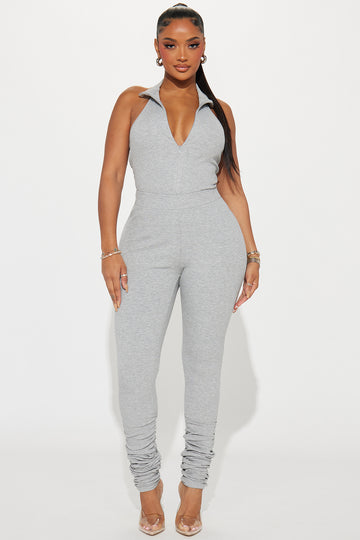 Got Me Chilled Down Sweater Set - Heather Grey, Fashion Nova, Matching Sets