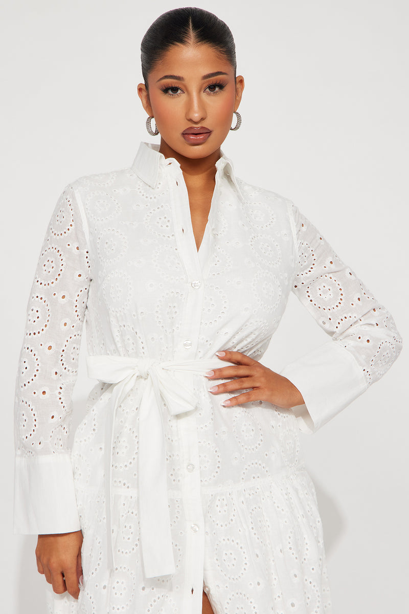 Pilar Maxi Dress - White | Fashion Nova, Dresses | Fashion Nova