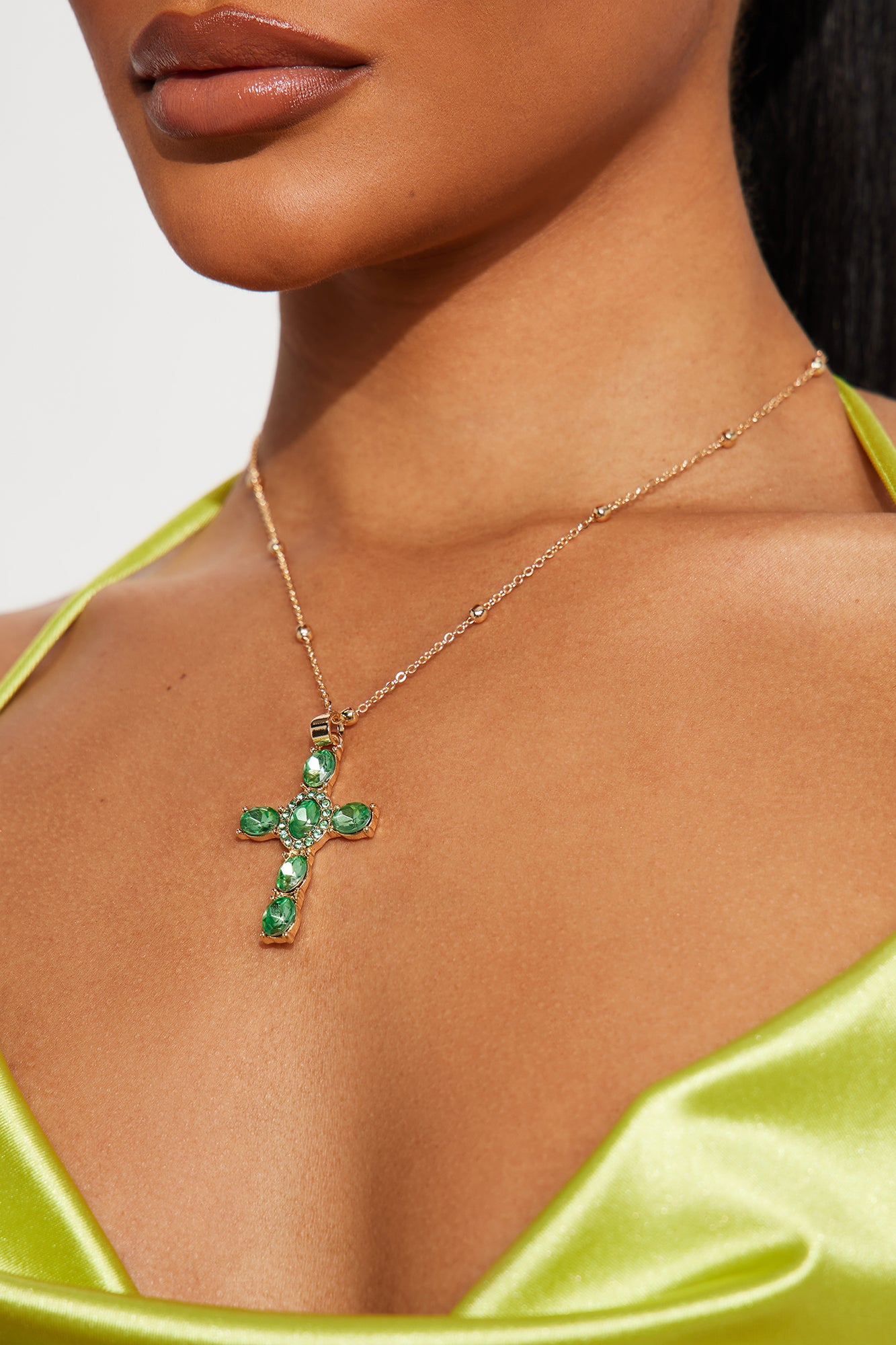 Bright Faith Necklace Gold – Lua Jewellery