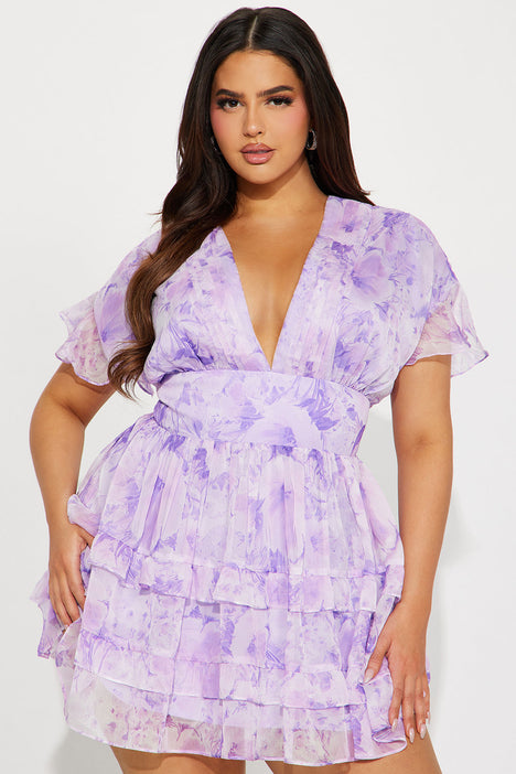 Arianna Floral Chiffon Maxi Dress - Multi Color, Fashion Nova, Dresses