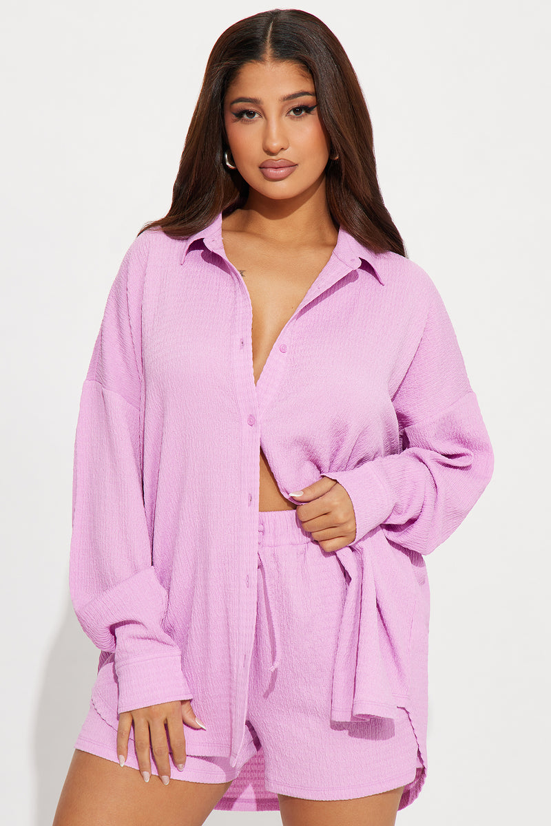 Bethany Textured Short Set - Pink | Fashion Nova, Matching Sets ...