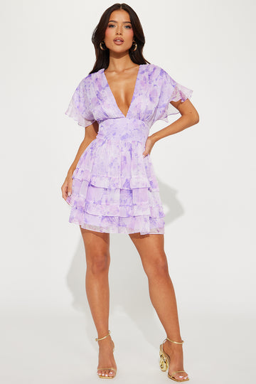 Arianna Floral Chiffon Maxi Dress - Multi Color