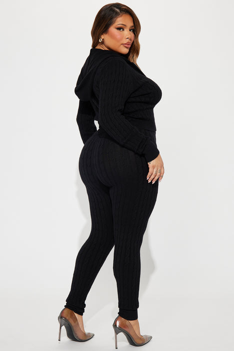 Fashion Nova | Nova, - Legging | Fashion Black Sets Matching Set Sweater Rylee