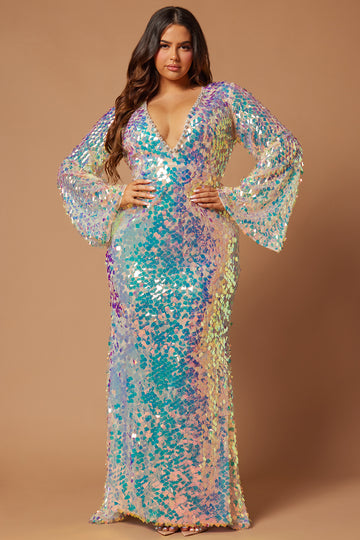 Plus Size Sparkly Dresses