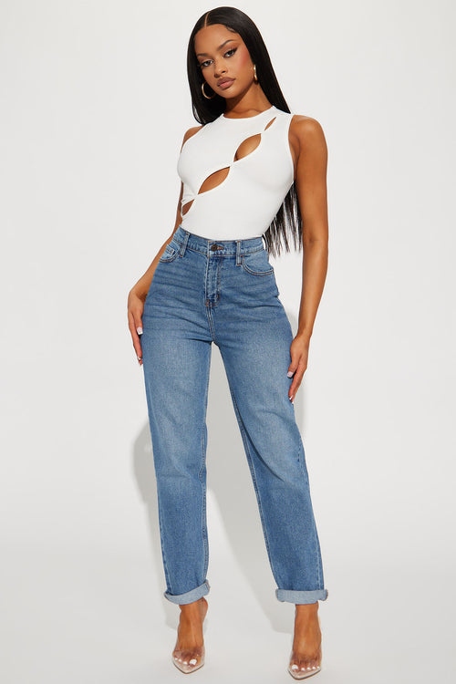 Fashion Nova Jeans Women Plus Size 1X Blue Skinny Denim Stretch 36x30 P633 2