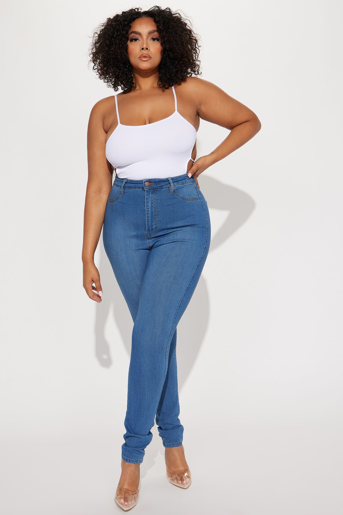 PLUS SIZE FASHION NOVA CURVE JEANS/PANTS TRY ON HAUL | UNDER $30 | IT'S  GIVING SNATCHED! - YouTube