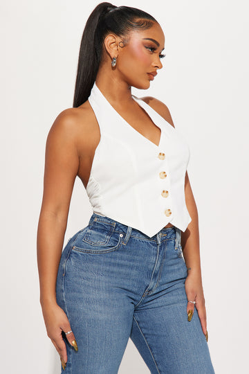 Valerie Trendy String Backless Top/Sexy Back Croptop/Free Size Small to  Medium