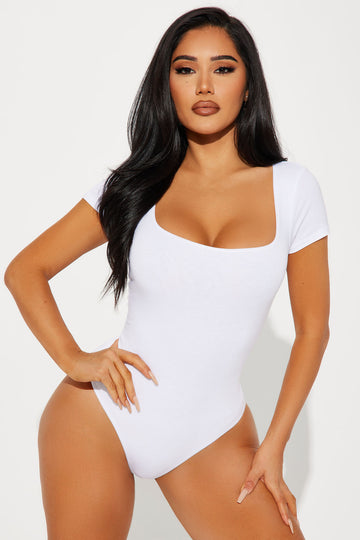 Myra Double Lined Bodysuit - Taupe