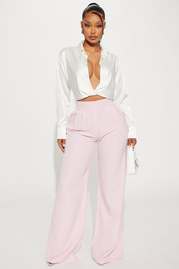 Pamela Pearl 3 Piece Blazer Pant Set - Blush, Fashion Nova, Matching Sets