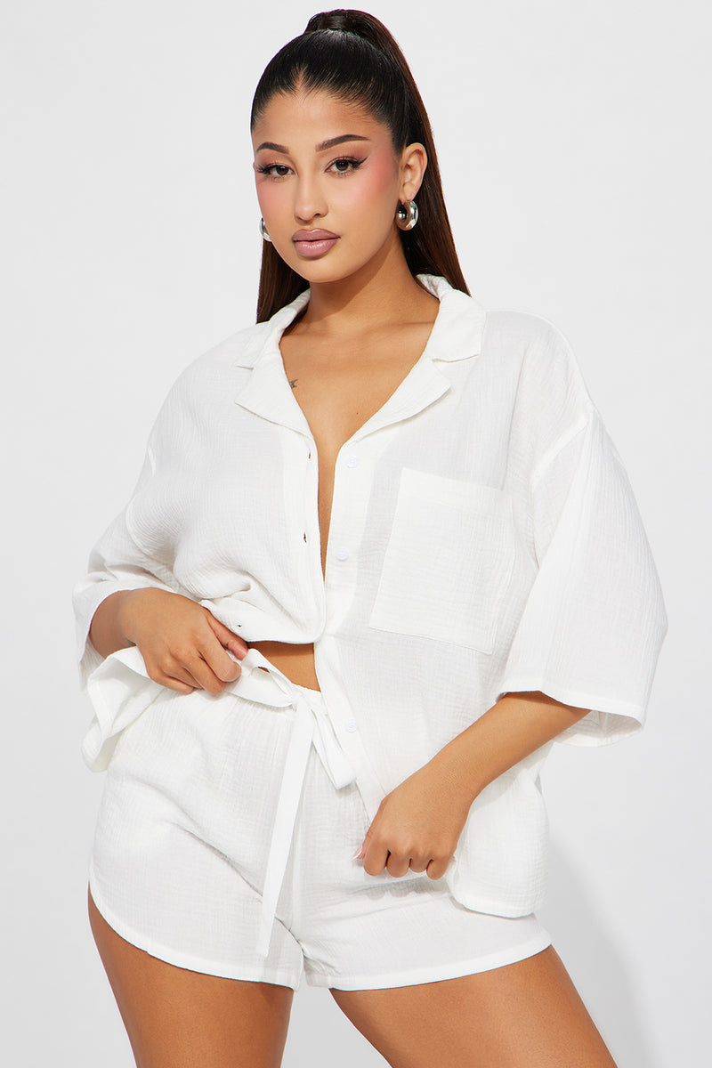 Frankie Short Set - White | Fashion Nova, Matching Sets | Fashion Nova