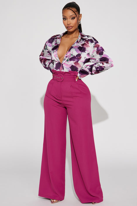 Somos Portugal: November 2023 Pink Belted Pants | Shop Your TV