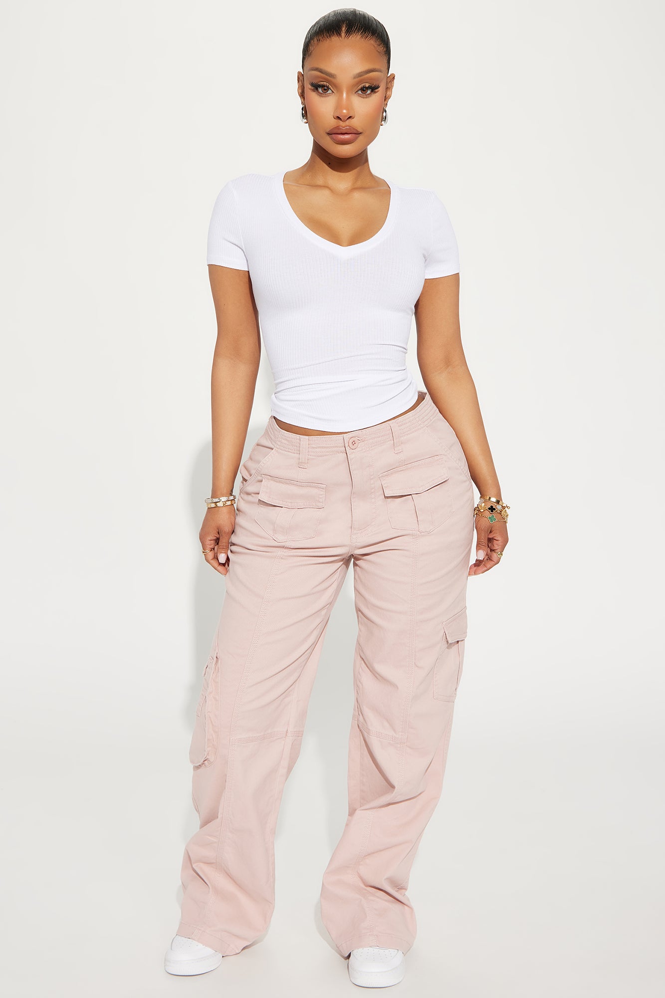 Reina Cargo Pants - Pink curated on LTK