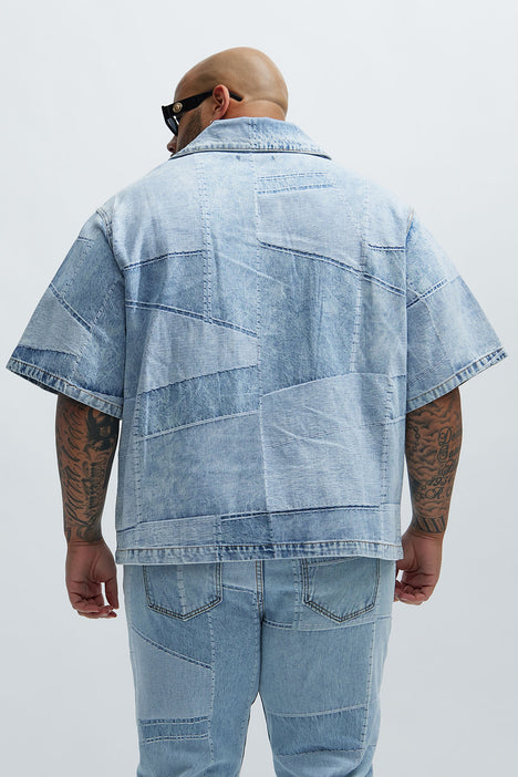 Alexa Chung For Ag Jeans Denim Shirt Dress, $400 | farfetch.com | Lookastic