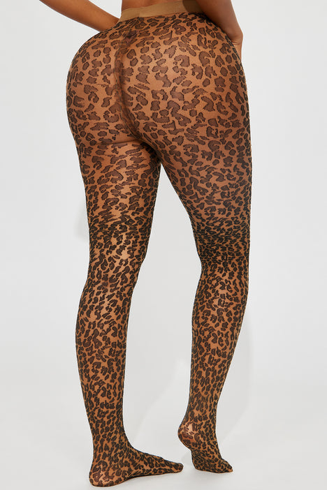 Second Life Marketplace - Cursed // Leopard sheer tights - BOM