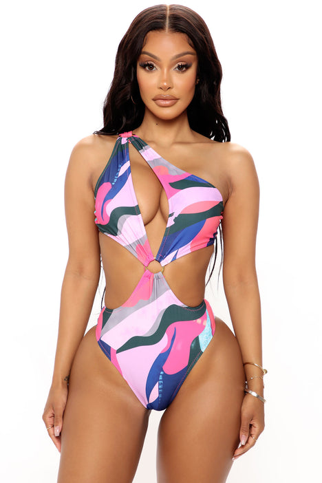 Sexy Bikini Set with Removable Pads, Pink, S : : Fashion